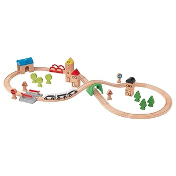 (未使用･未開封品)　LILLABO 列車 レール50点セット 6k88evb LILLABO リラブー レール50点セット - IKEA